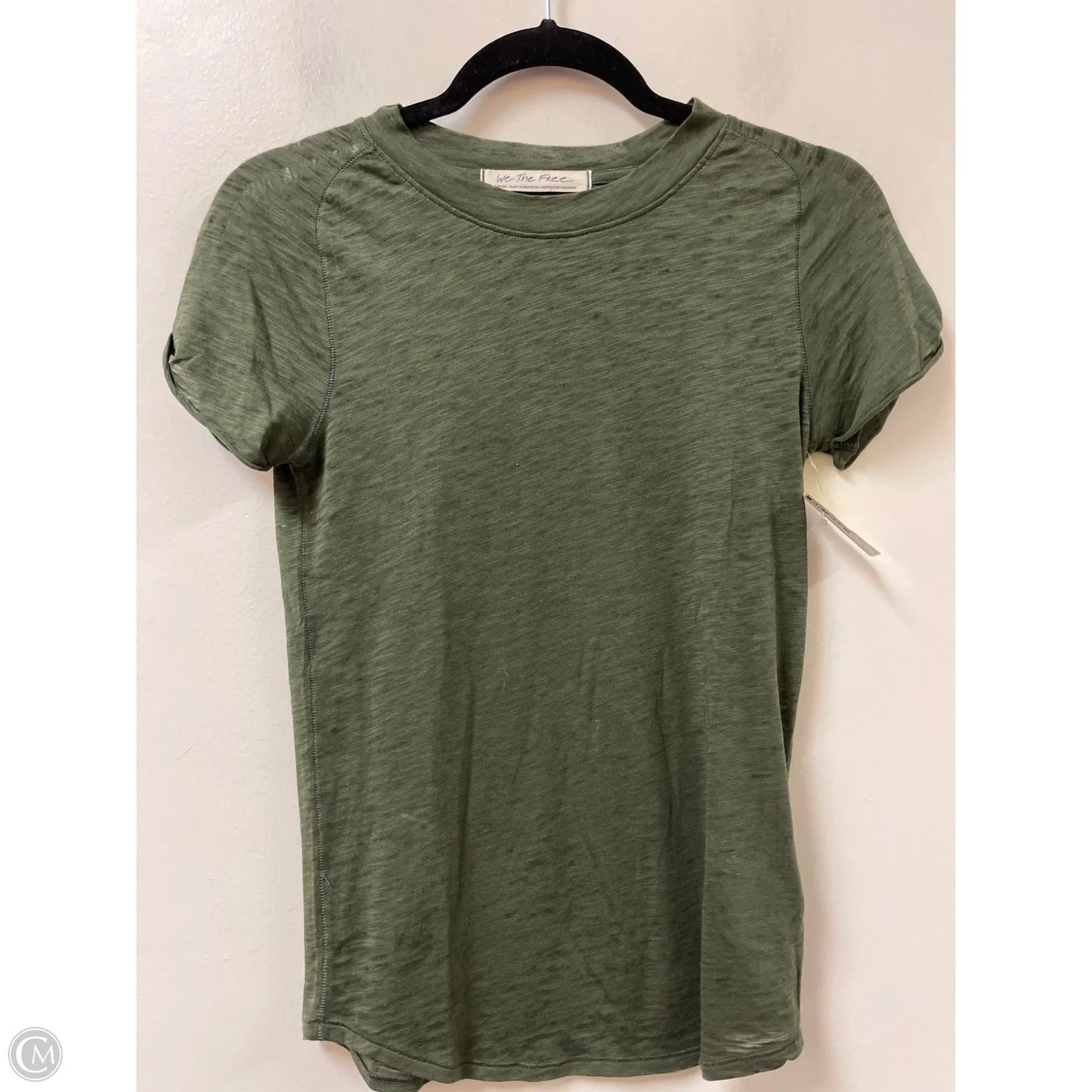 Top Short Sleeve By We The Free In Green, Size: S