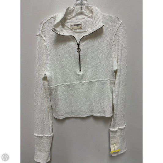 Top Long Sleeve By We The Free In White, Size: L