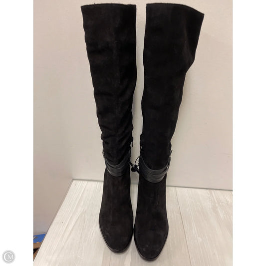 Boots Mid-calf Heels By Antonio Melani In Black, Size: 7