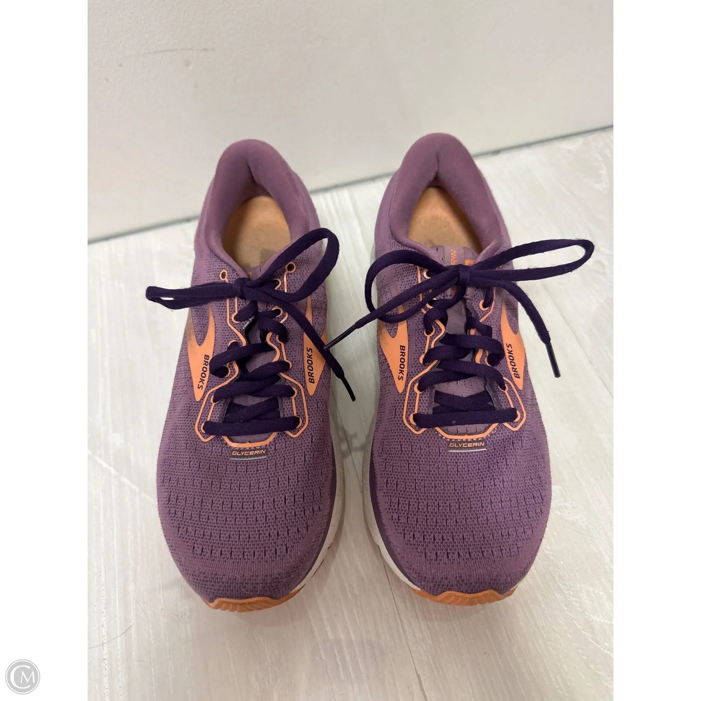 Shoes Athletic By Brooks In Purple, Size: 8