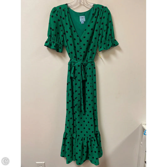 Dress Casual Maxi By Cece In Green, Size: M