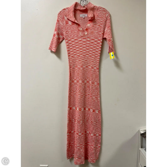 Dress Casual Maxi By Cmb In Pink, Size: L