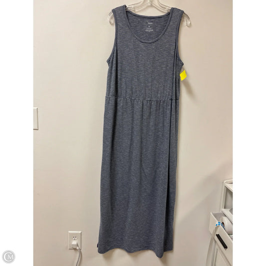 Dress Casual Maxi By Sonoma In Blue, Size: Xl