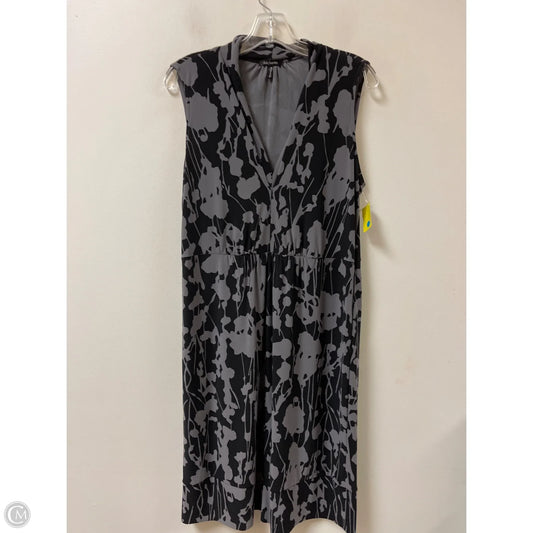 Dress Casual Midi By Daisy Fuentes In Grey, Size: M