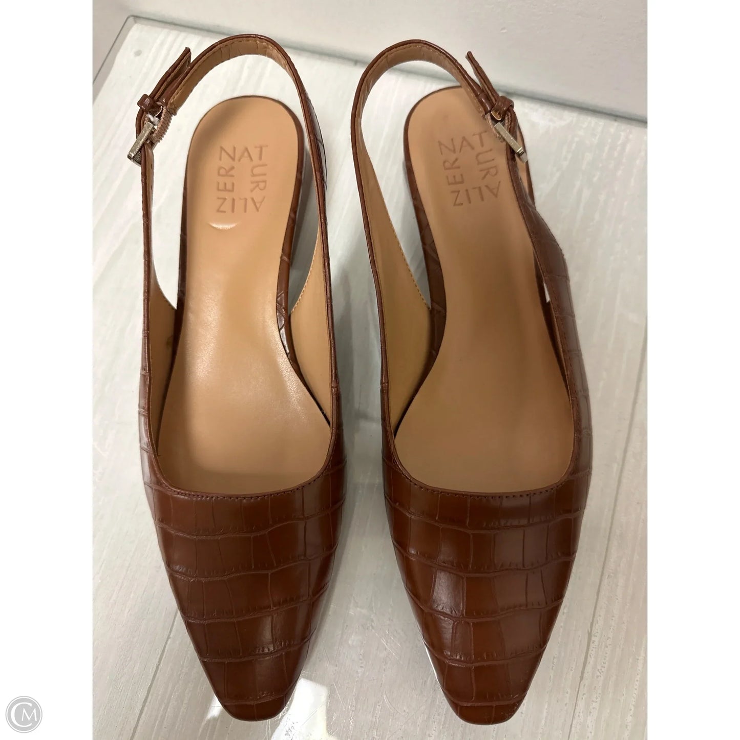 Shoes Heels Block By Naturalizer In Brown, Size: 8