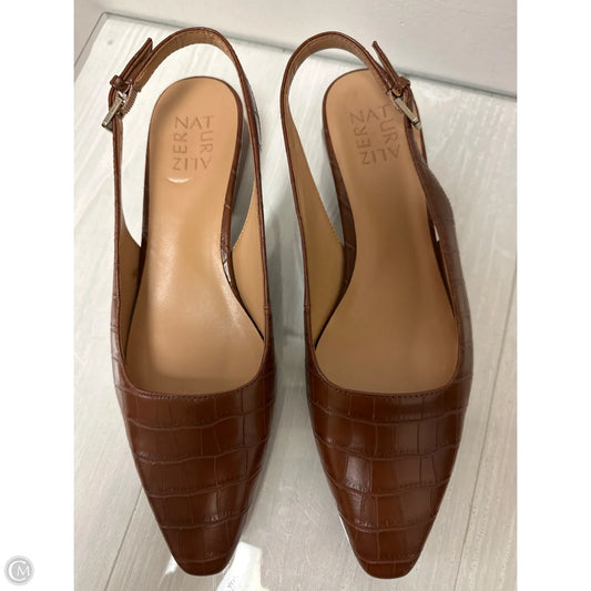 Shoes Heels Block By Naturalizer In Brown, Size: 8