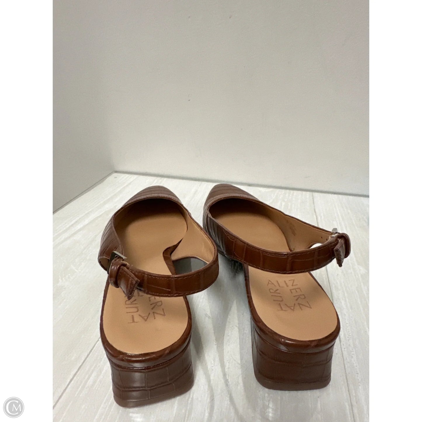 Shoes Heels Block By Naturalizer In Brown, Size: 8