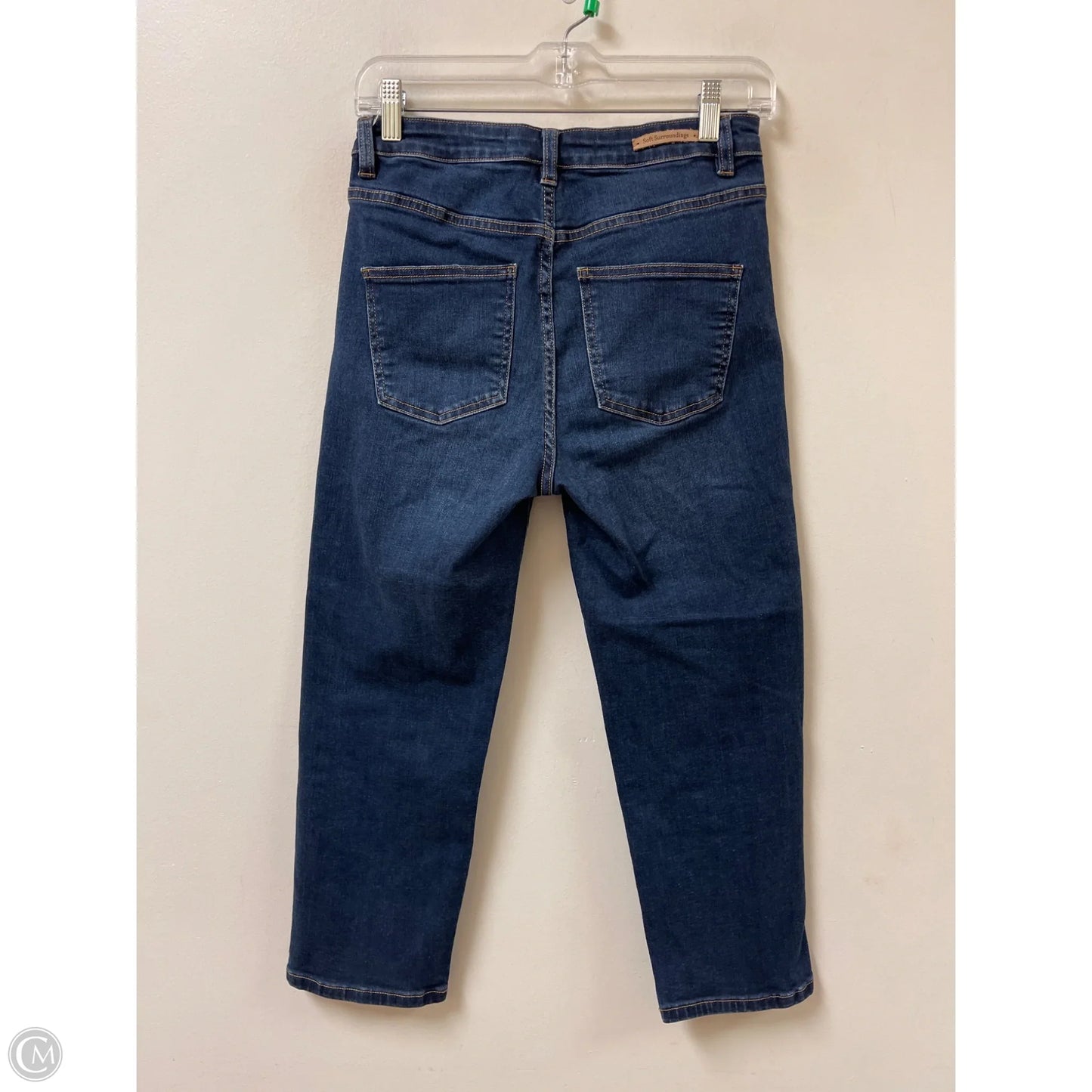 Jeans Skinny By Soft Surroundings In Blue Denim, Size: 4p