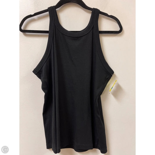 Tank Top By H&m In Black, Size: Xl