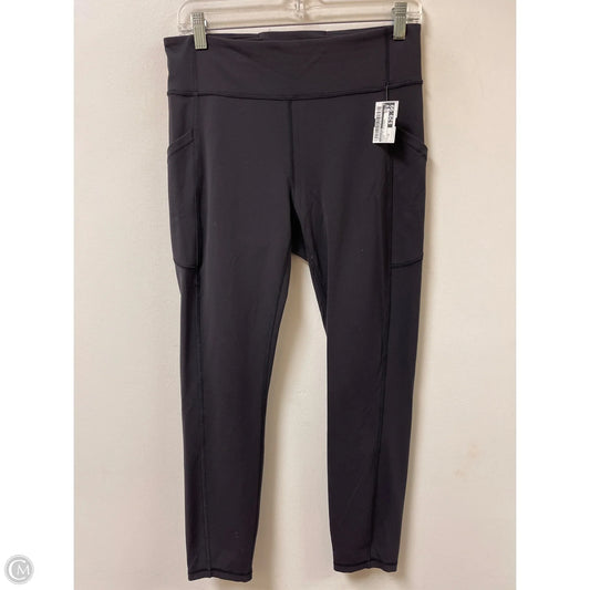 Athletic Leggings By Lululemon In Black, Size: 10