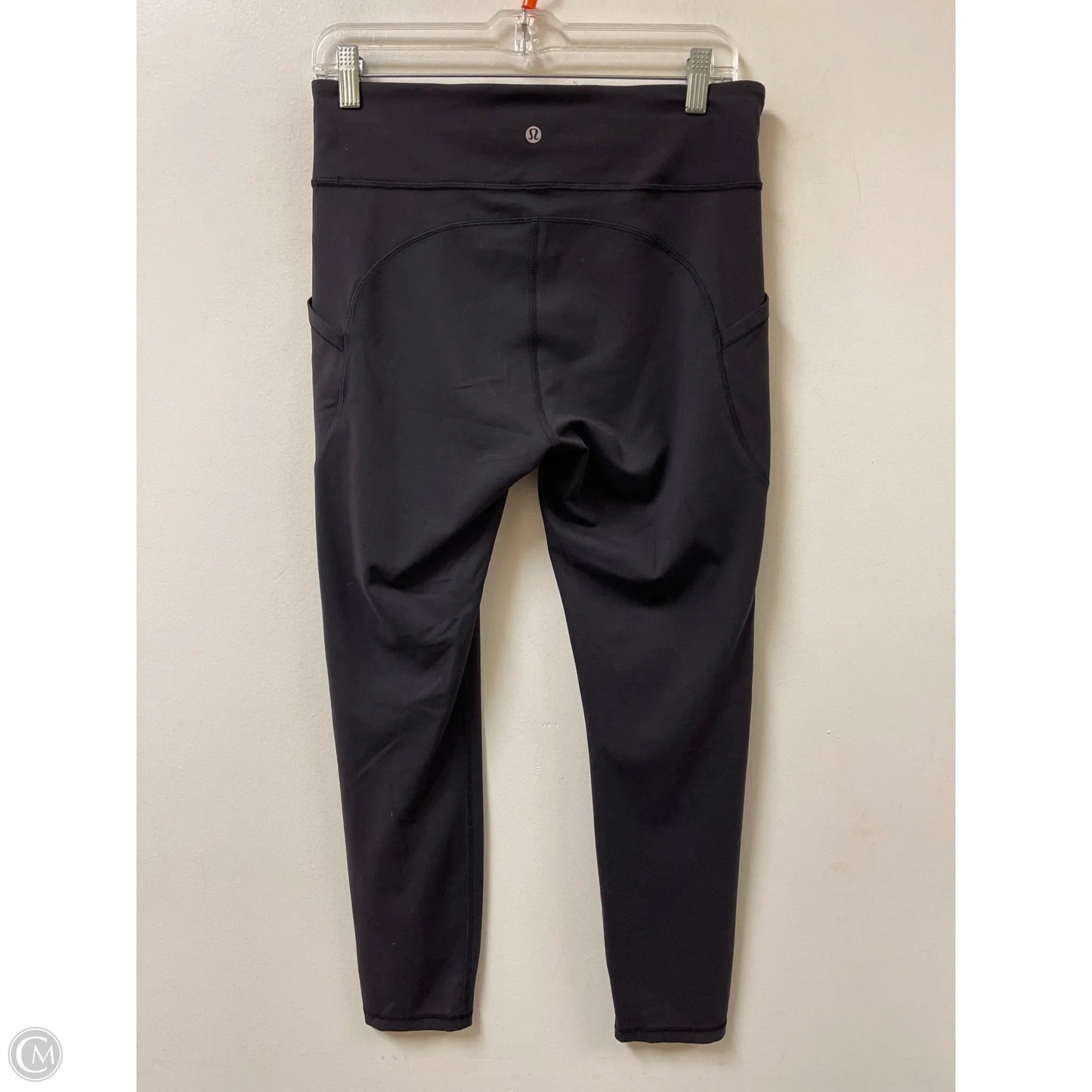 Athletic Leggings By Lululemon In Black, Size: 10