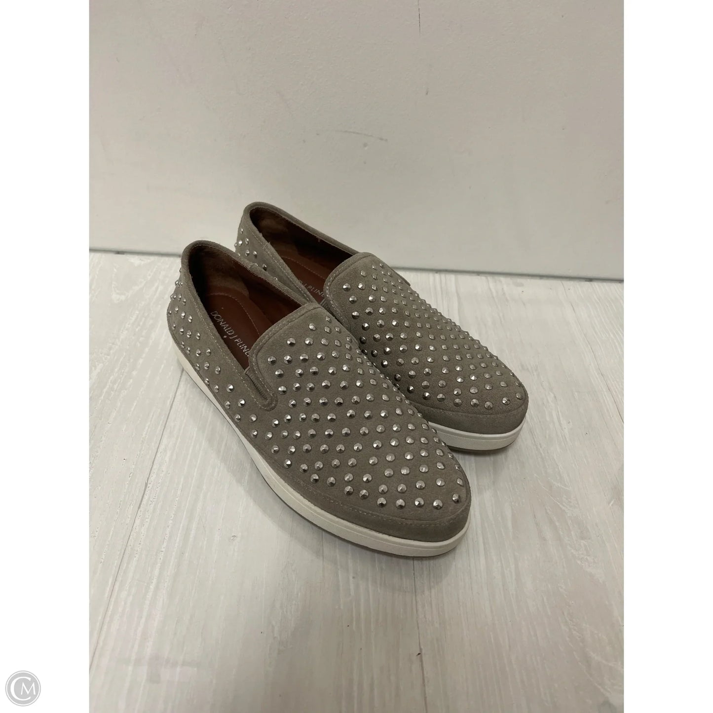 Shoes Flats By Donald Pliner In Grey, Size: 8