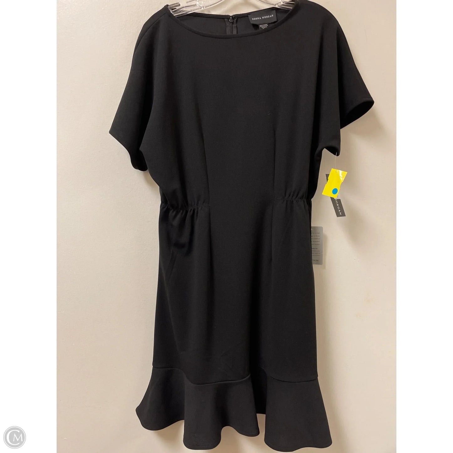 Dress Casual Midi By Donna Morgan In Black, Size: M