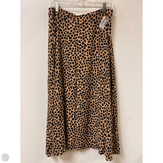 Skirt Maxi By Ann Taylor In Animal Print, Size: 4