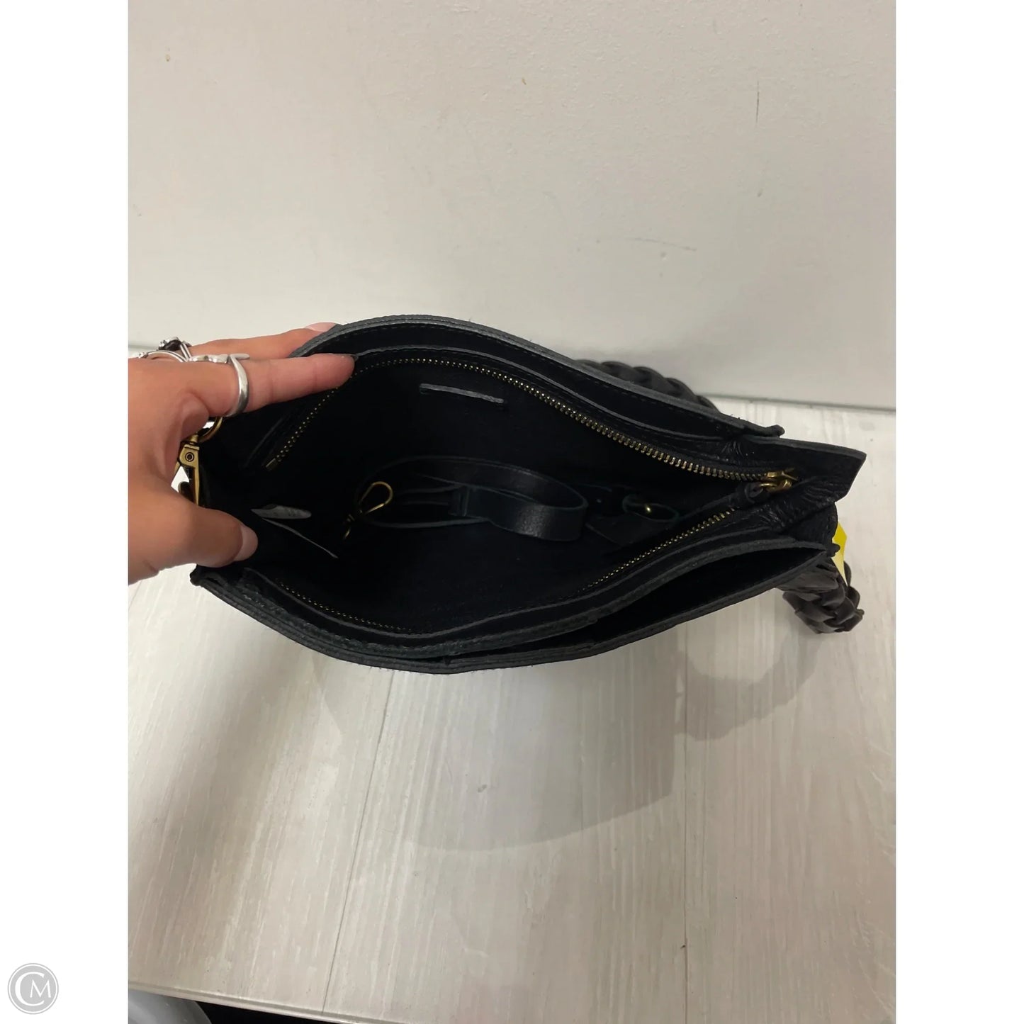 Crossbody Leather By Madewell, Size: Medium