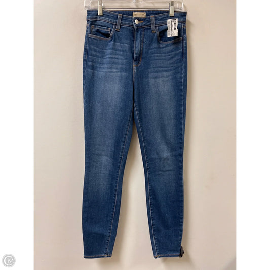 Jeans Skinny By L Agence In Blue Denim, Size: 4