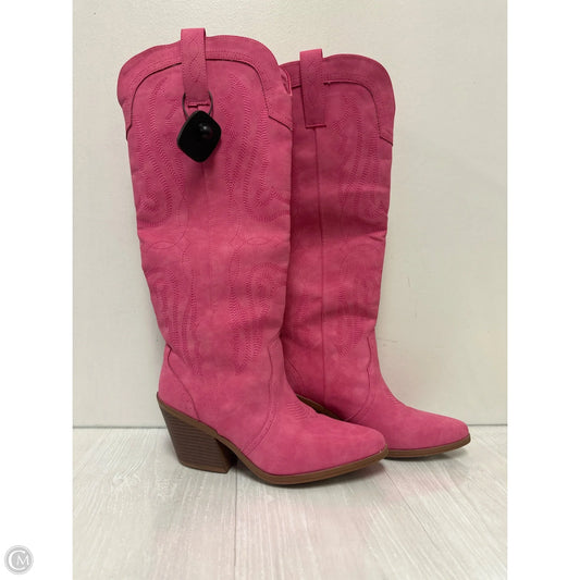 Boots Western By Sugar In Pink, Size: 9.5