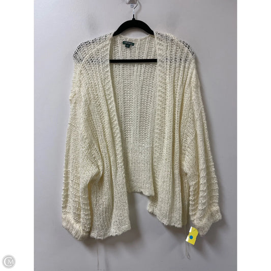Sweater Cardigan By Wild Fable In Cream, Size: Xl