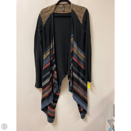 Sweater Cardigan By Elan In Multi-colored, Size: 2x
