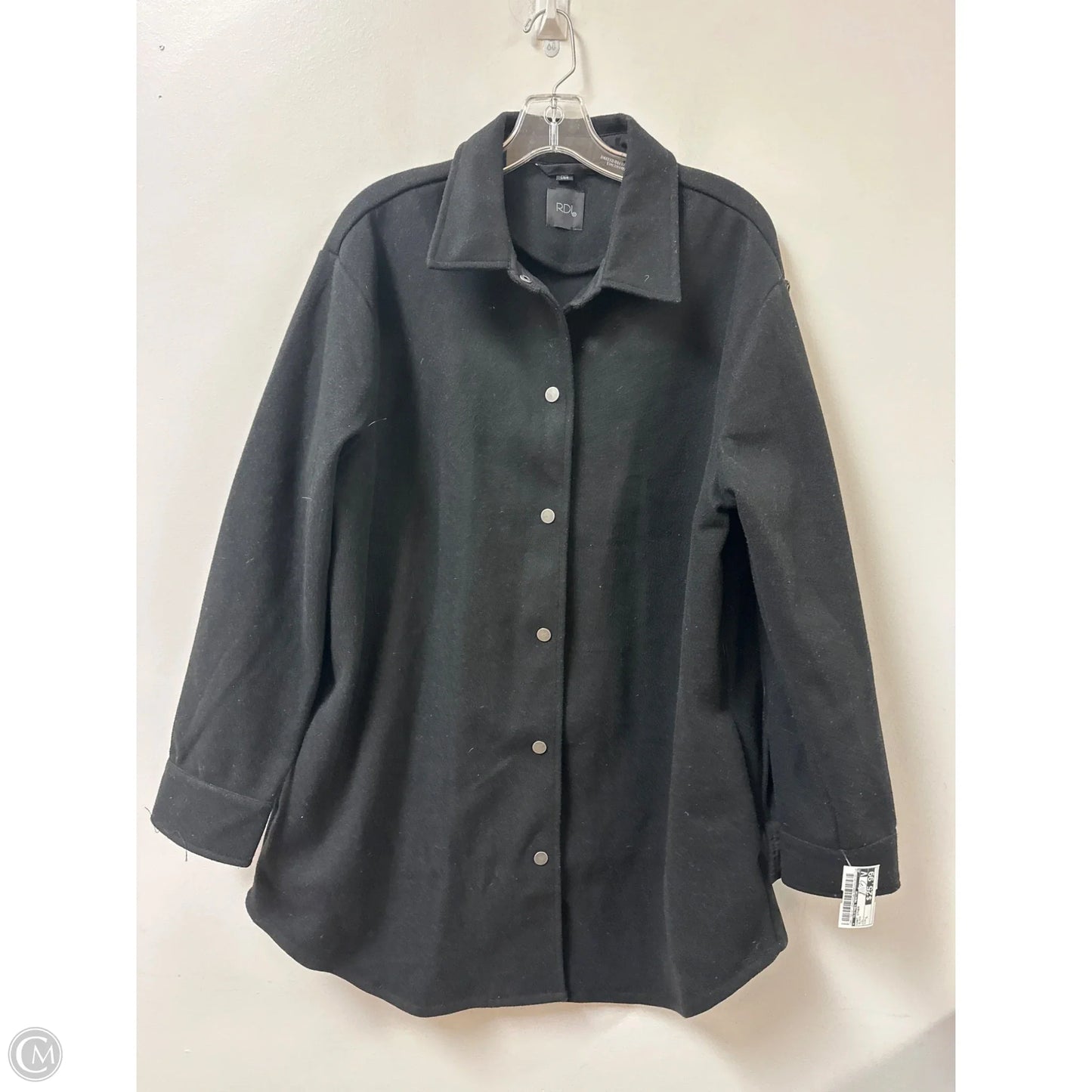 Coat Other By Clothes Mentor In Black, Size: L