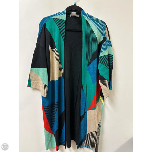 Sweater Cardigan By Chicos In Multi-colored, Size: Xl