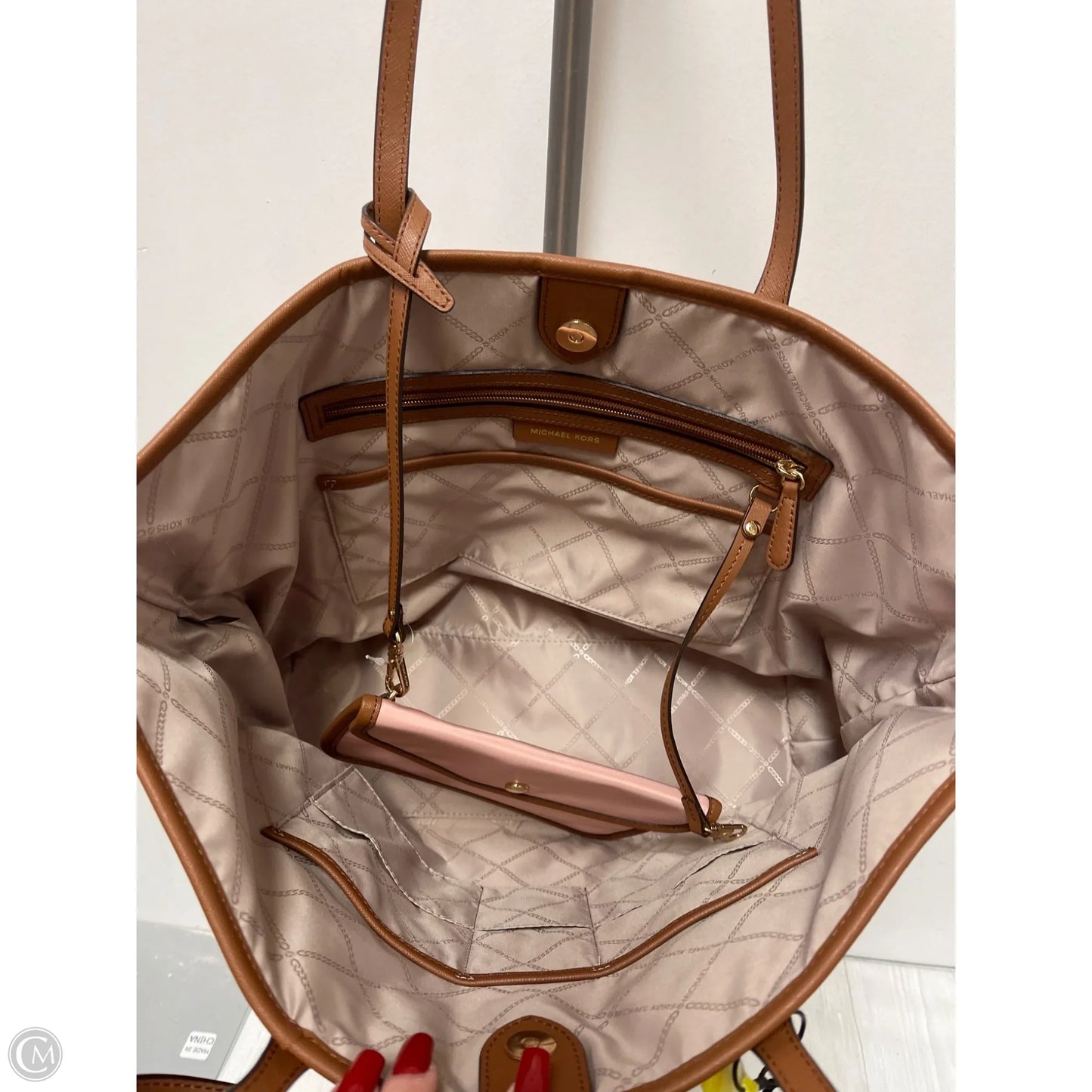 Handbag Designer By Michael Kors, Size: Large