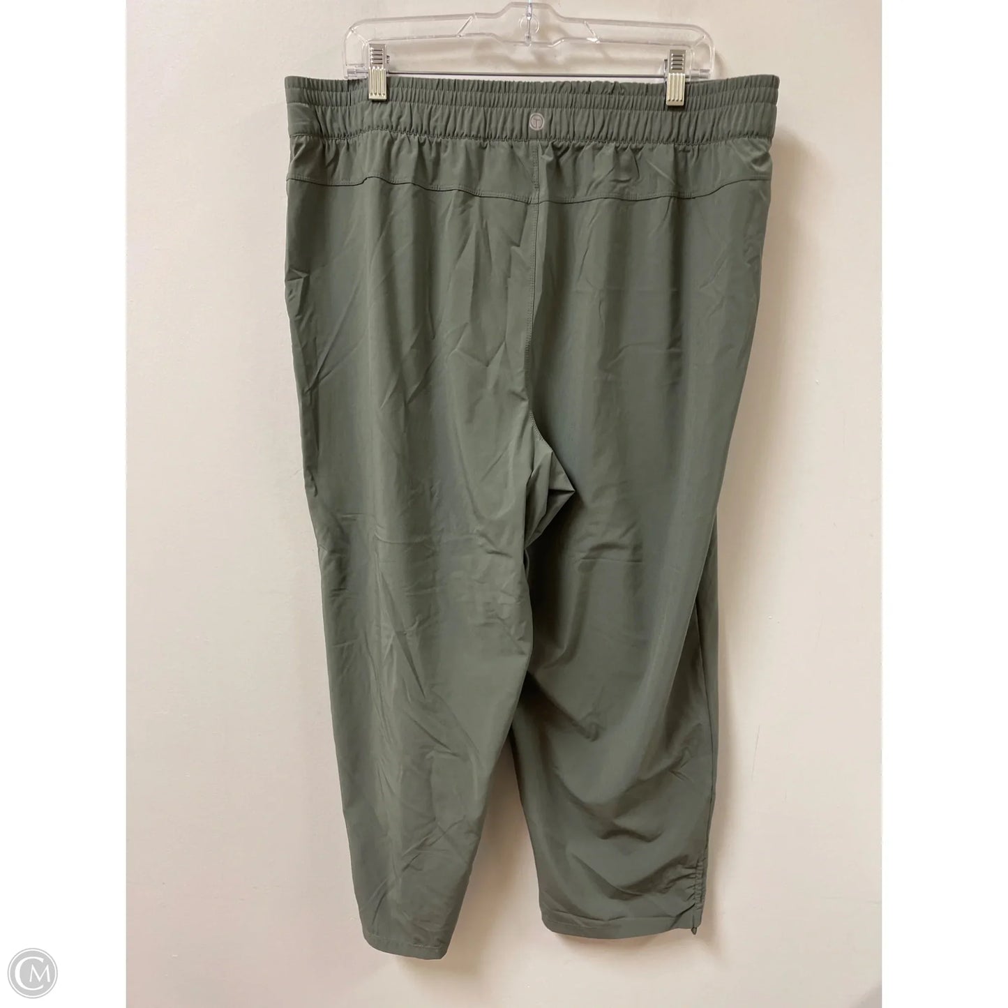Athletic Pants By Talbots In Green, Size: Xl