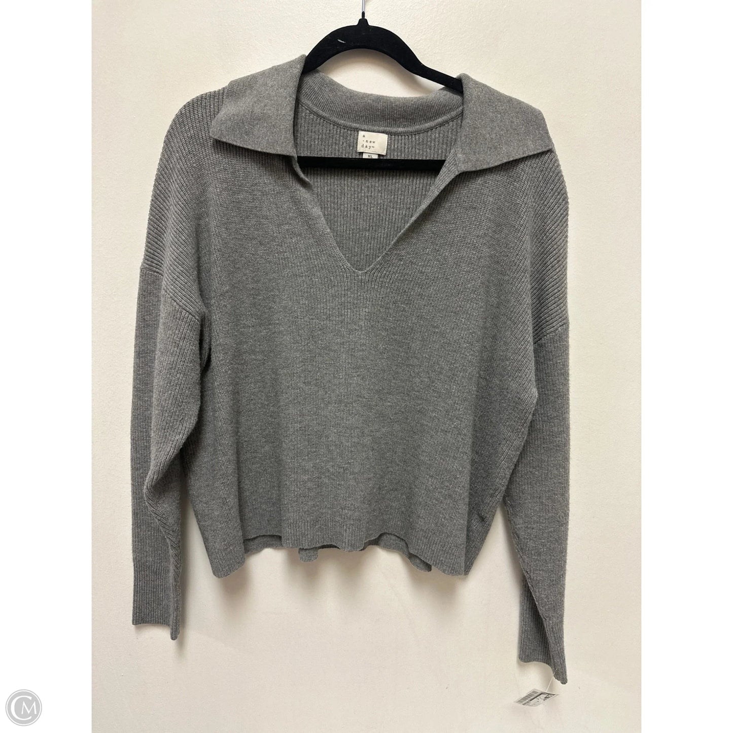 Sweater By A New Day In Grey, Size: Xl
