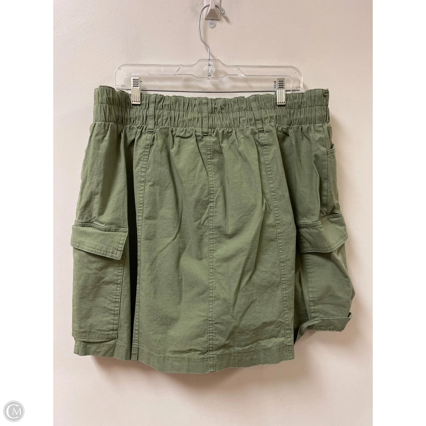 Skort By A New Day In Green, Size: 1x