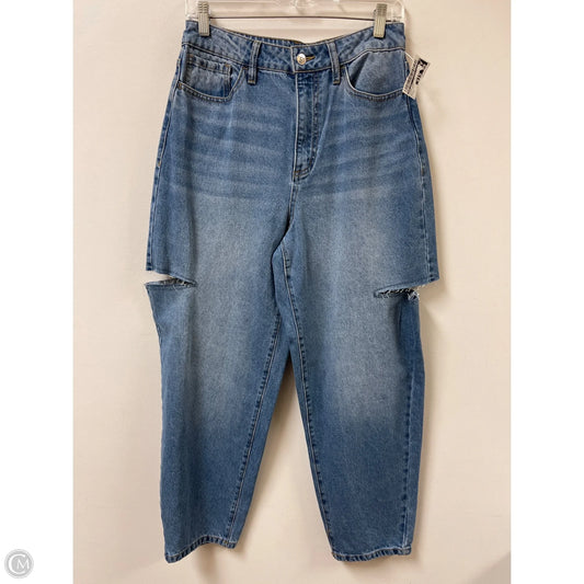Jeans Straight By Bar Iii In Blue Denim, Size: 8