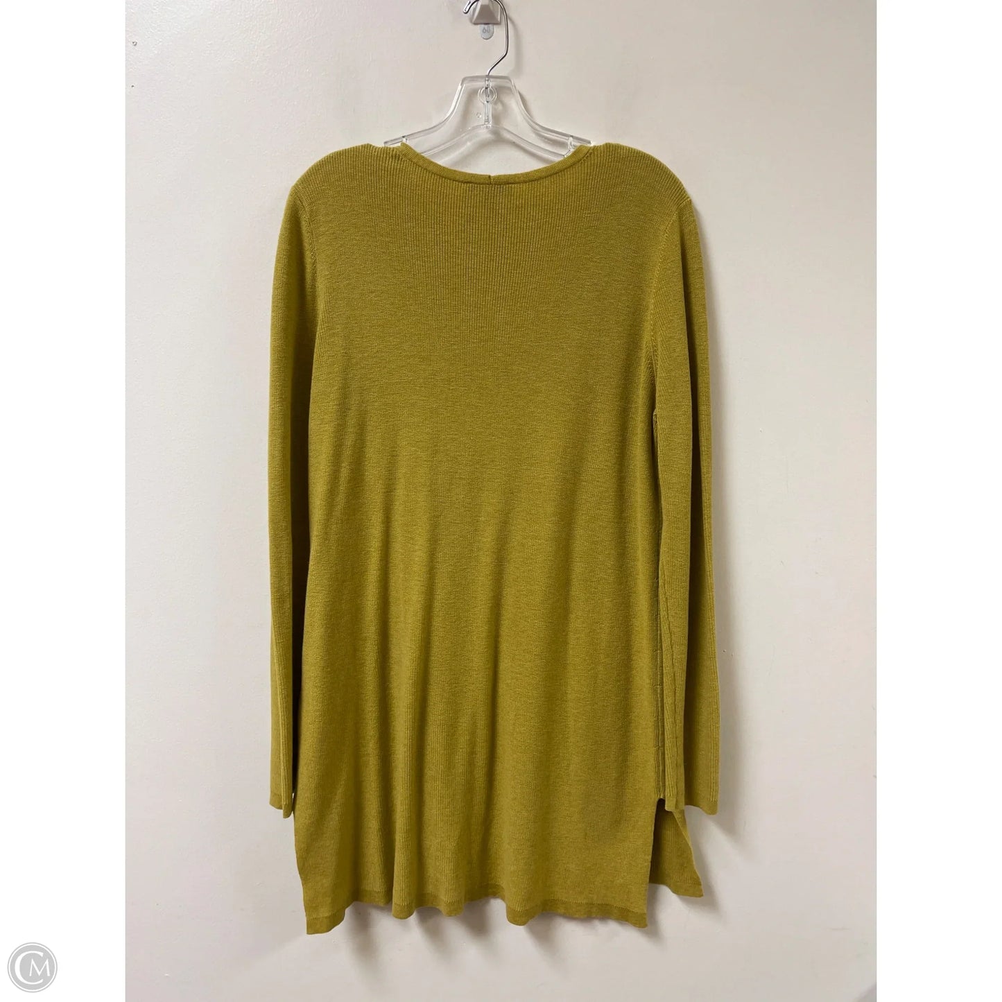 Tunic Long Sleeve By Eileen Fisher In Yellow, Size: M
