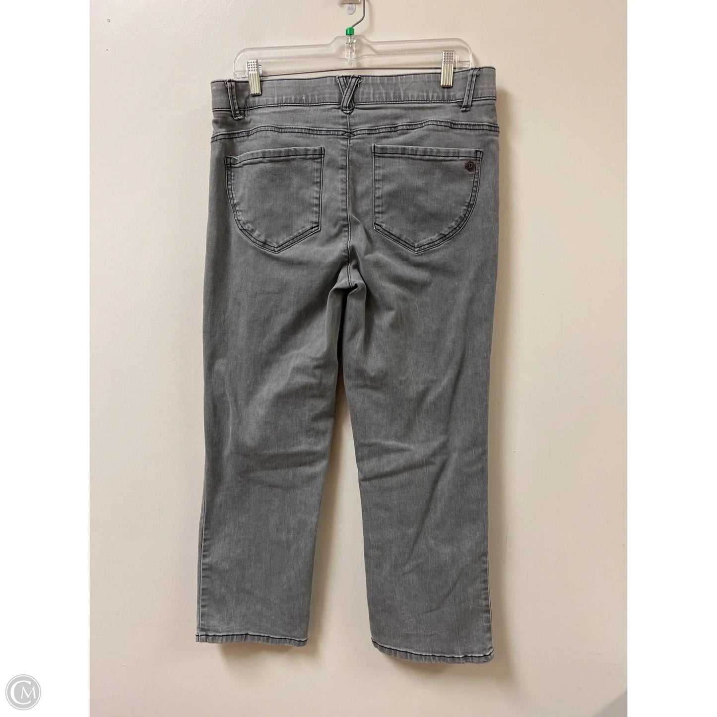 Jeans Straight By Democracy In Grey, Size: 12