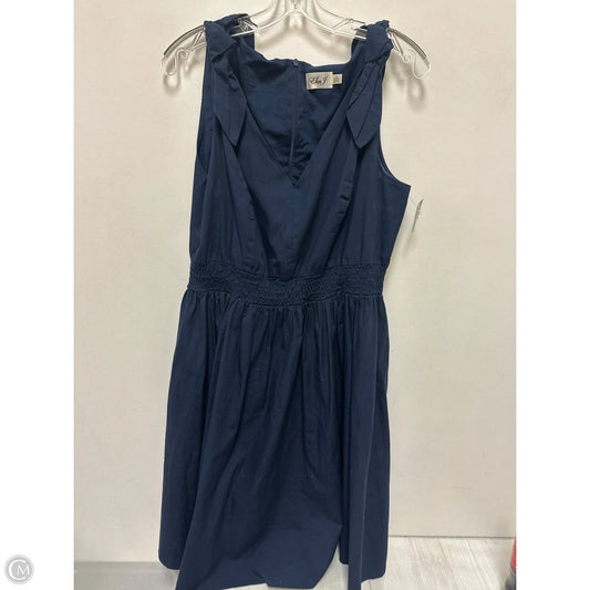 Dress Casual Midi By Eliza J In Navy, Size: 1x