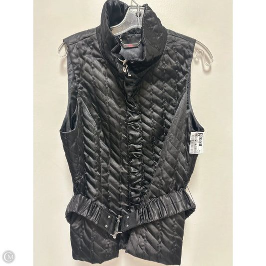 Vest Puffer & Quilted By White House Black Market In Black, Size: M