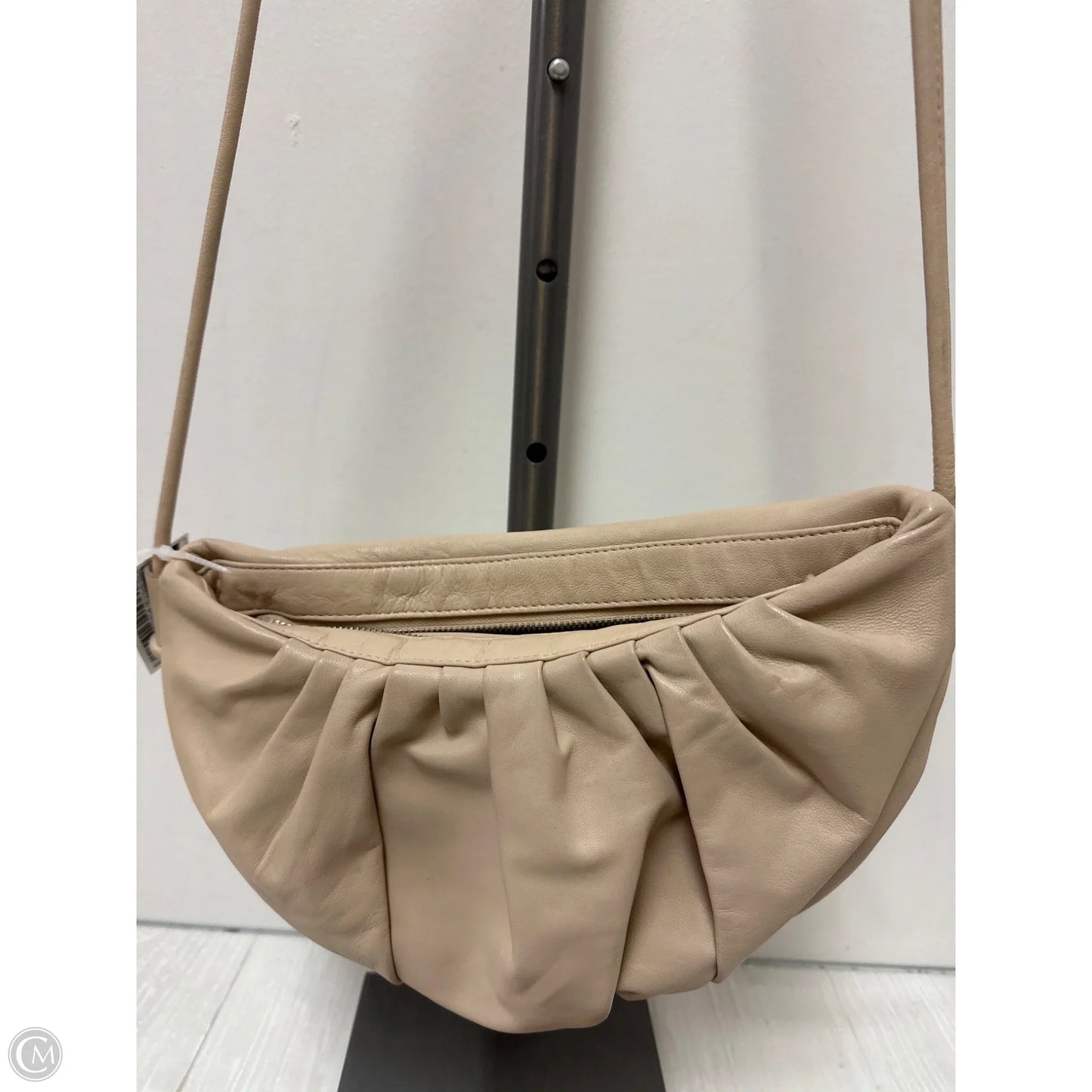 Handbag Leather By Lucky & Blessed, Size: Small