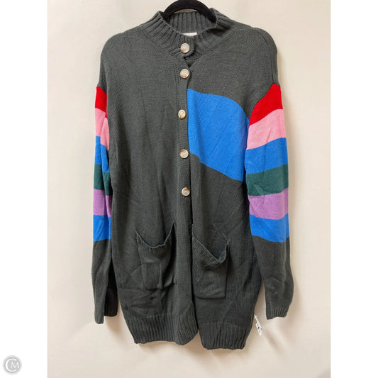 Sweater Cardigan By Clothes Mentor In Grey, Size: S