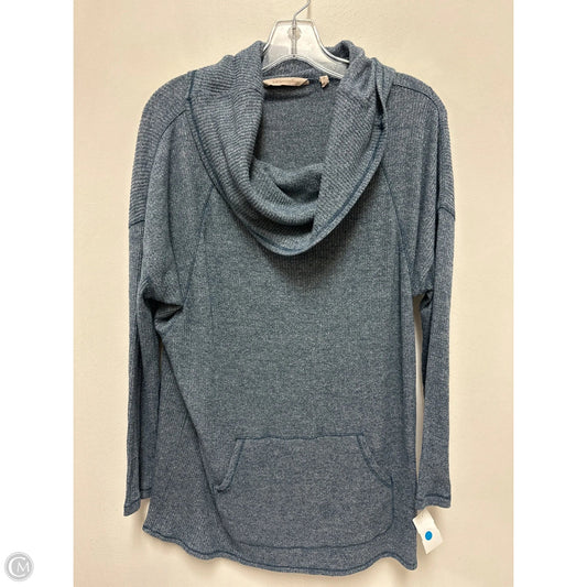 Tunic Long Sleeve By Soft Surroundings In Blue, Size: M