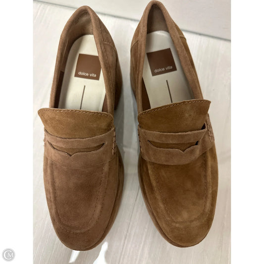 Shoes Heels Block By Dolce Vita In Brown, Size: 6