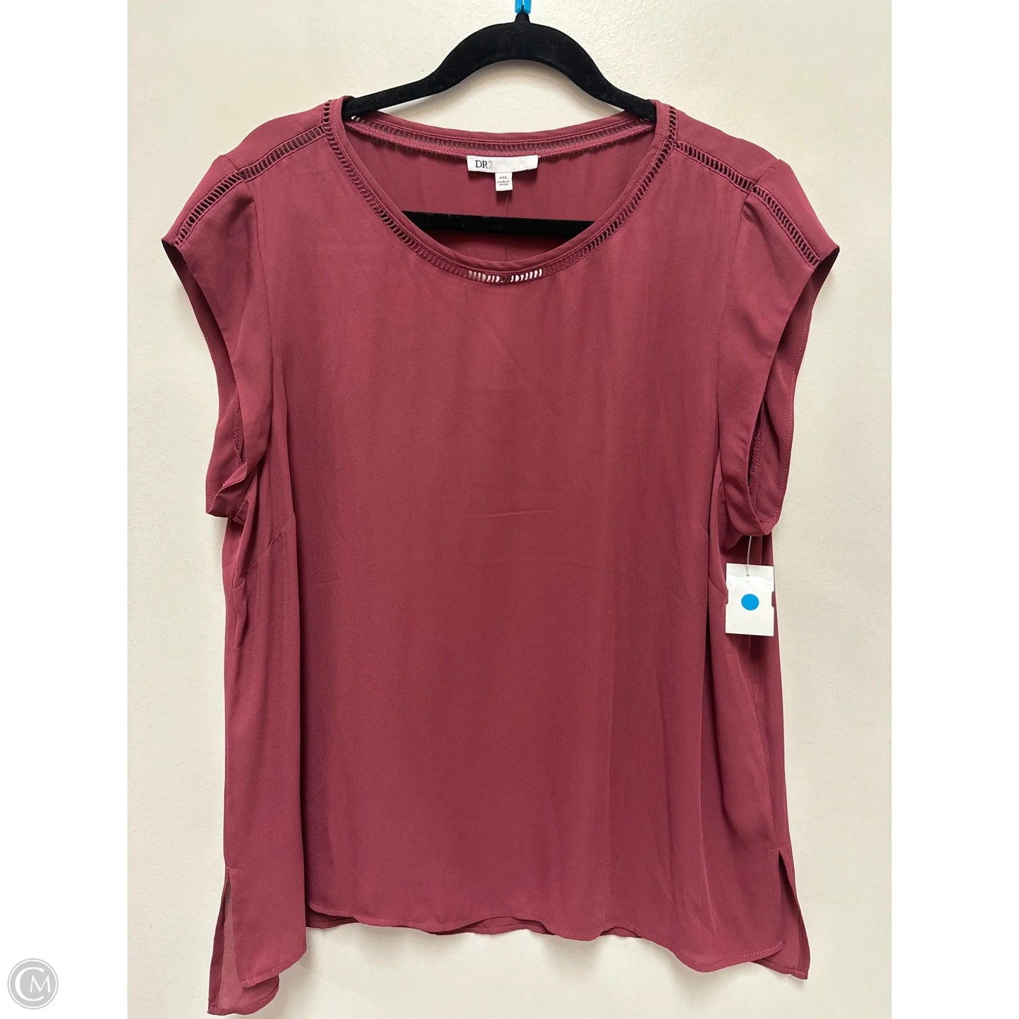 Top Short Sleeve By Dr2 In Red, Size: Xl