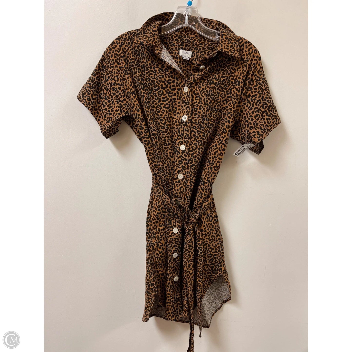 Dress Casual Midi By J. Crew In Animal Print, Size: Xs