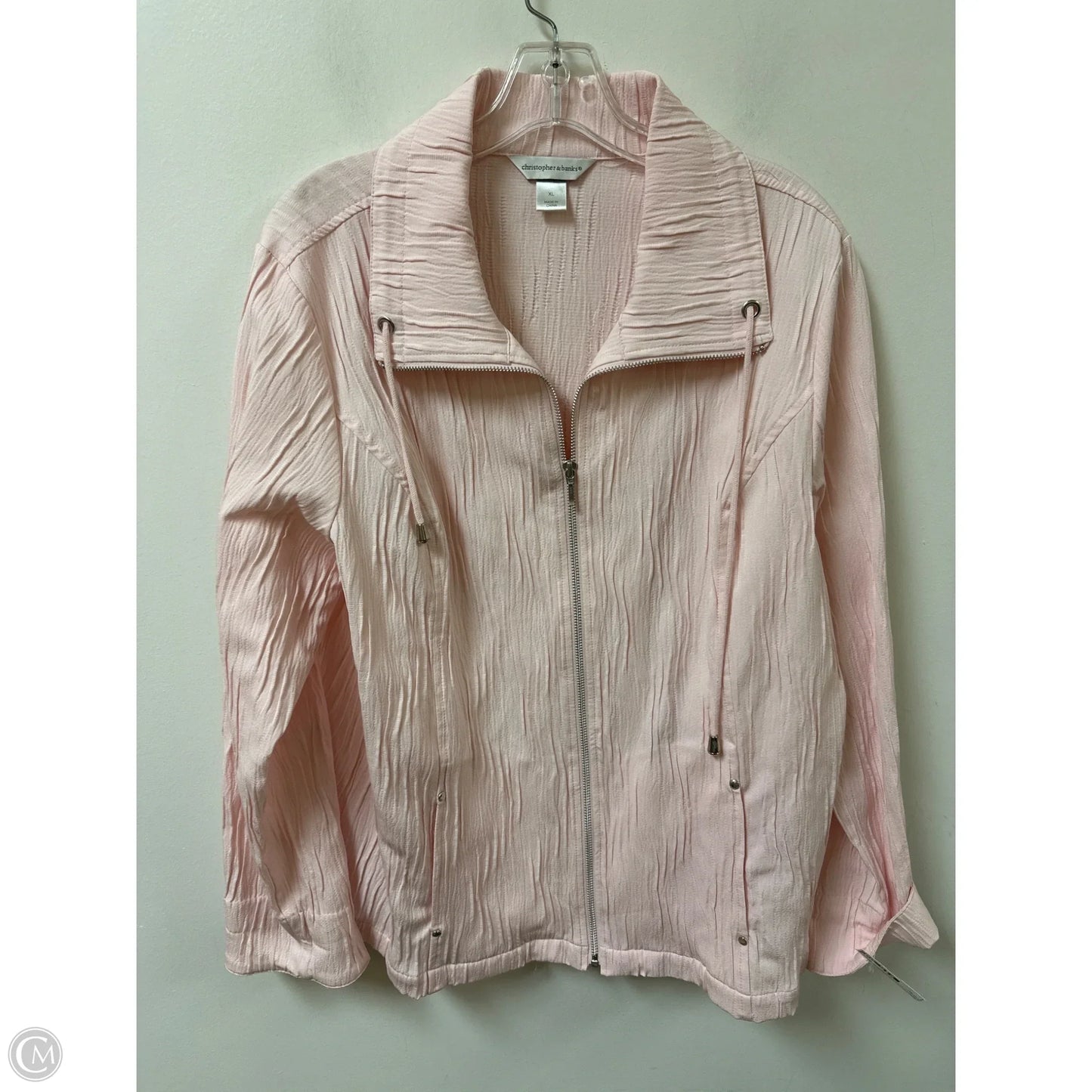 Jacket Other By Christopher And Banks In Pink, Size: Xl