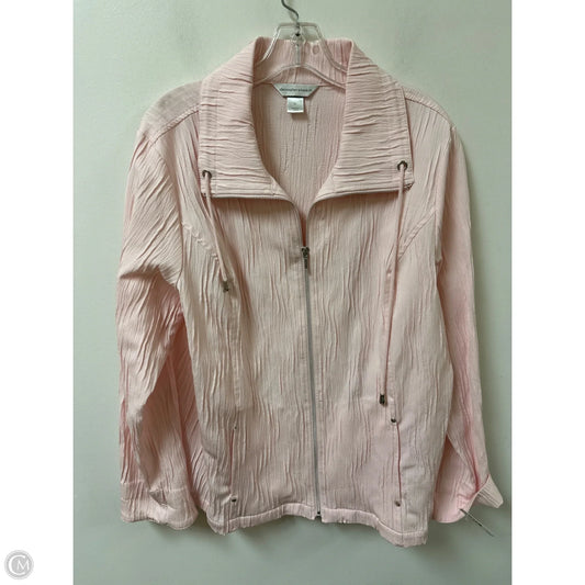 Jacket Other By Christopher And Banks In Pink, Size: Xl