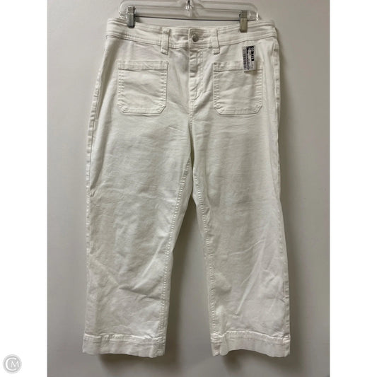 Pants Wide Leg By Buffalo David Bitton In White, Size: 14