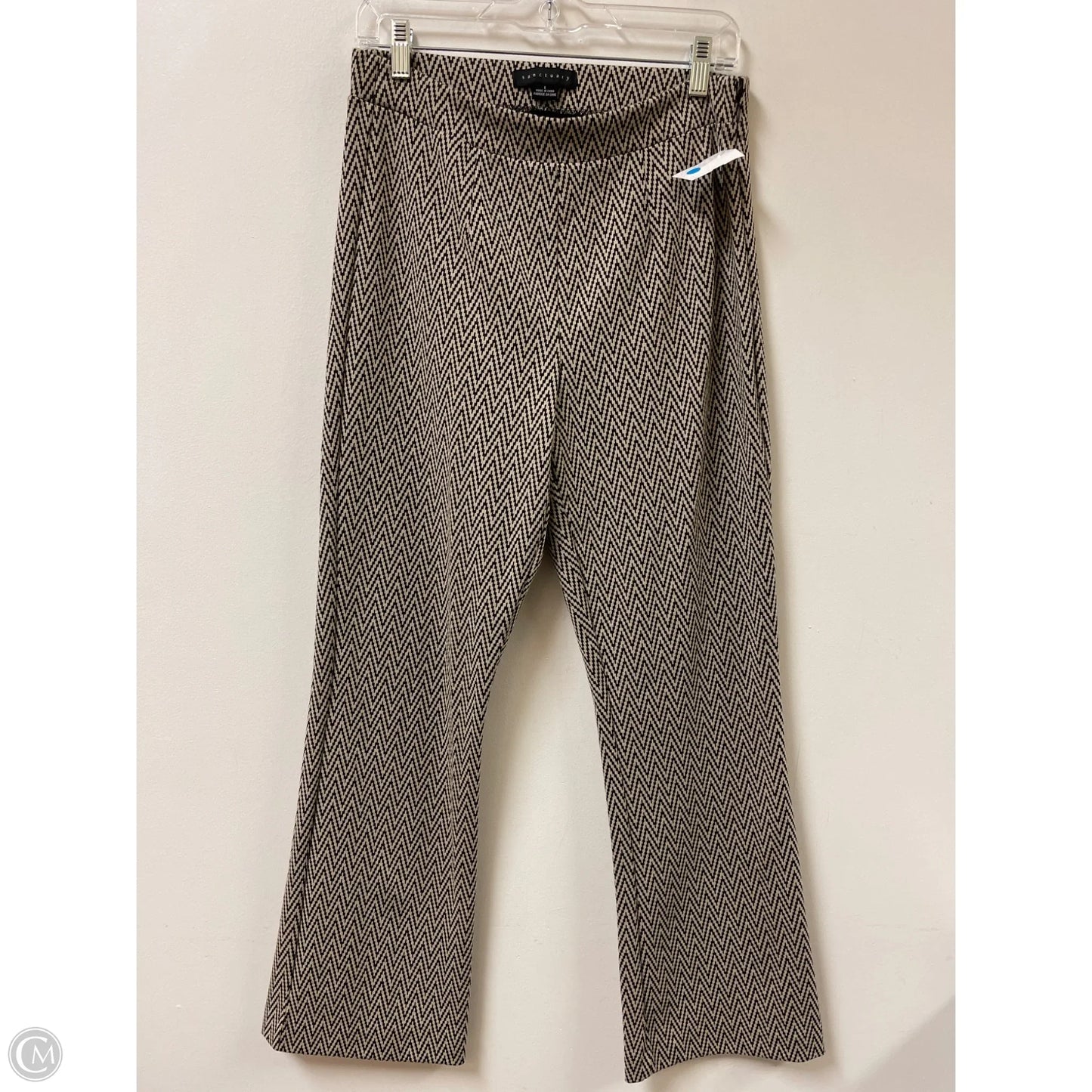 Pants Leggings By Sanctuary In Black & Cream, Size: L