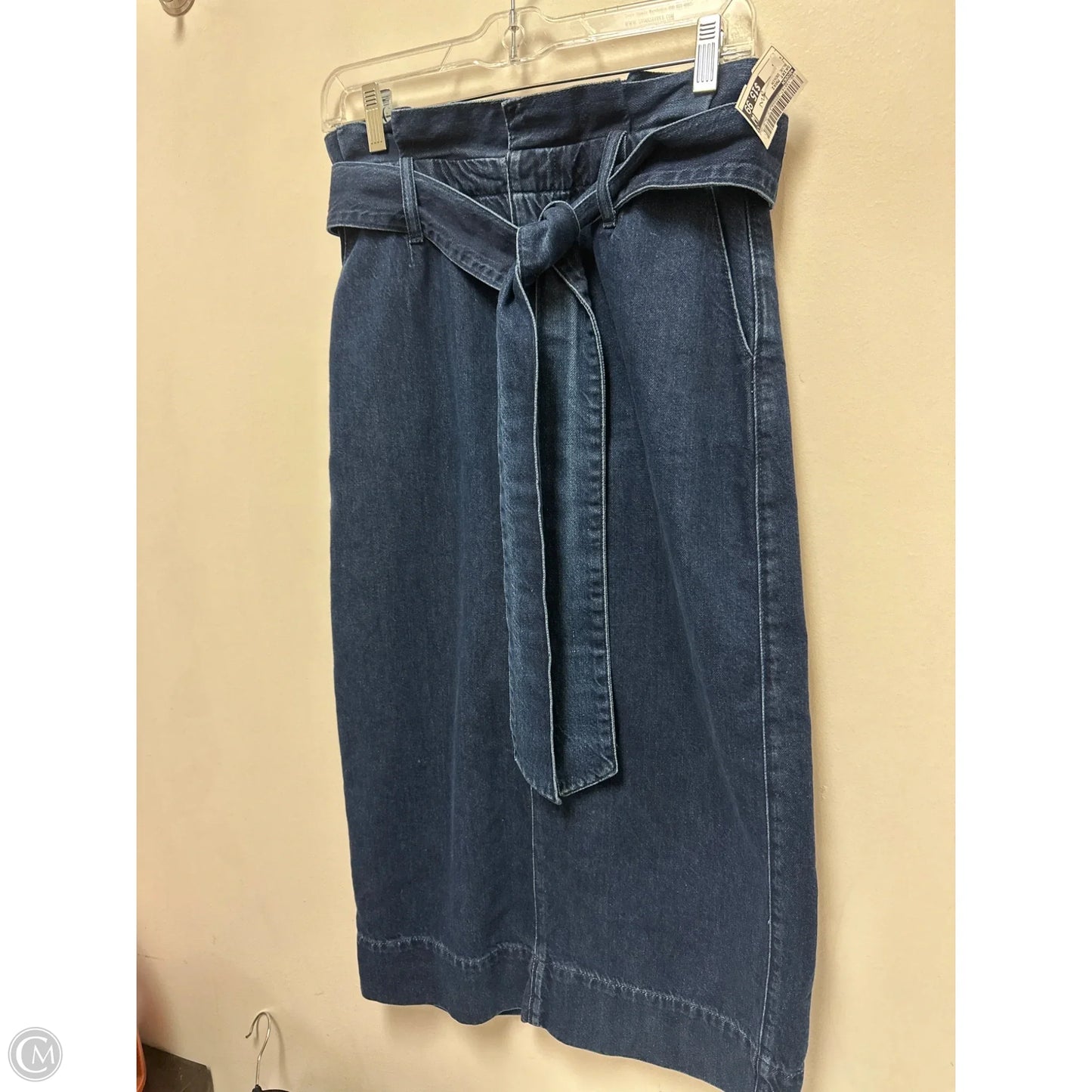 Skirt Maxi By Boden In Blue Denim, Size: 6