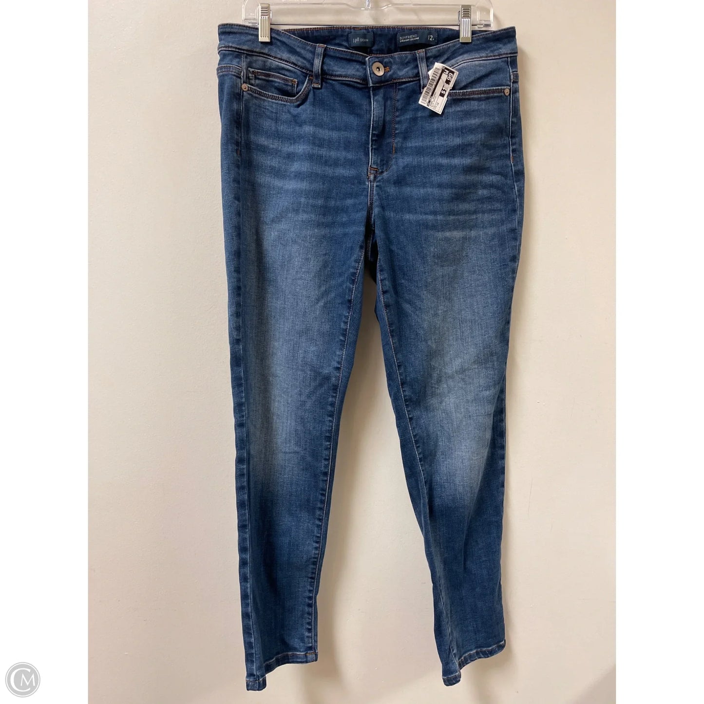 Jeans Skinny By J. Jill In Blue Denim, Size: 12