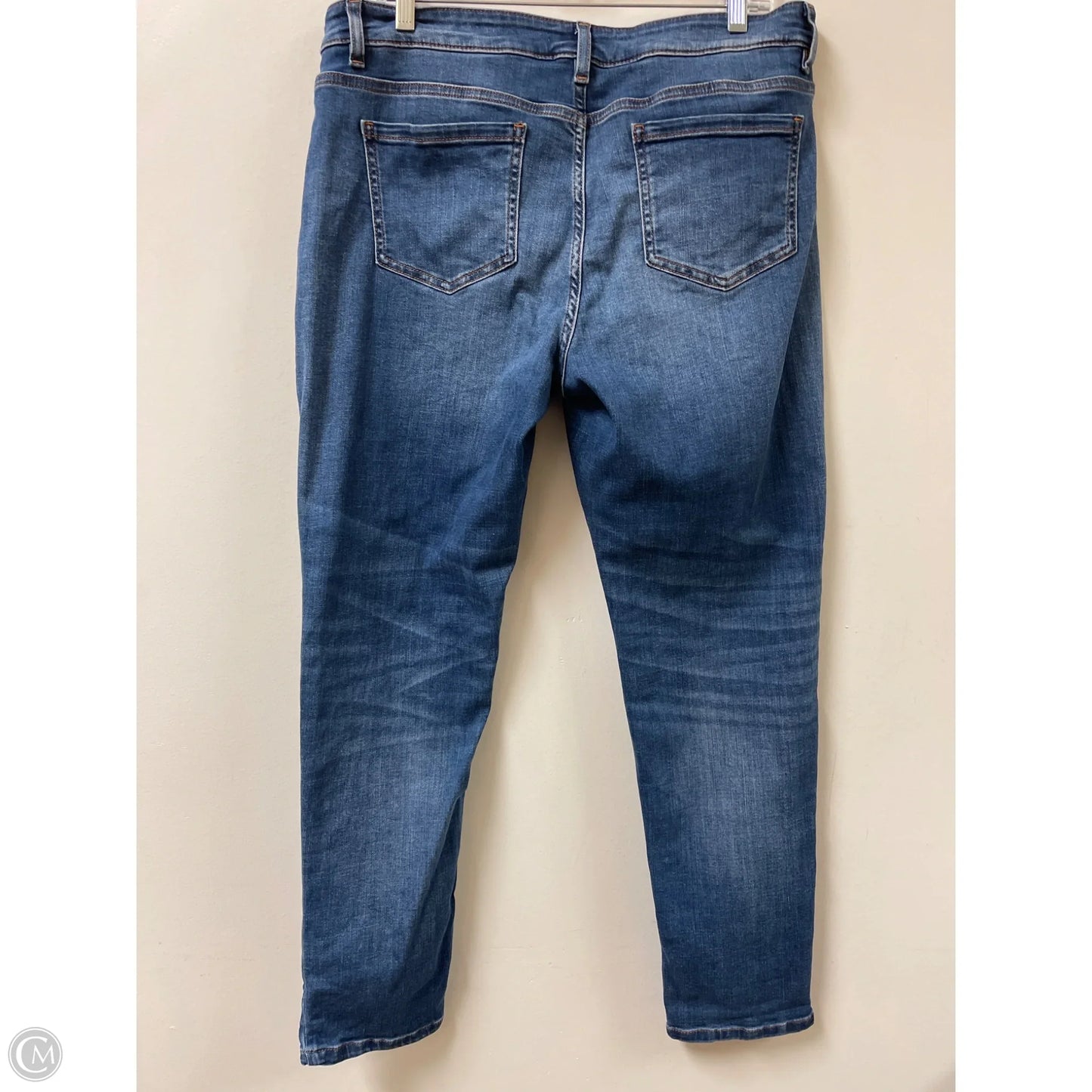 Jeans Skinny By J. Jill In Blue Denim, Size: 12