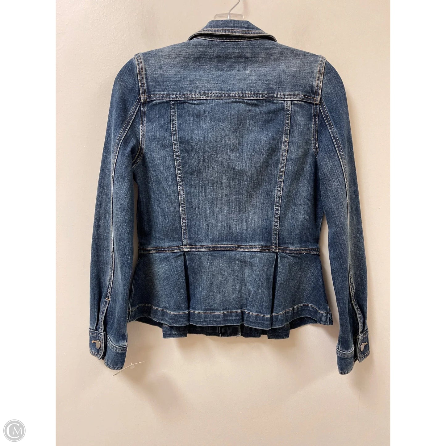 Jacket Denim By Liverpool In Blue Denim, Size: Xs