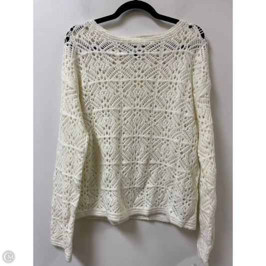 Sweater By Universal Thread In Cream, Size: M