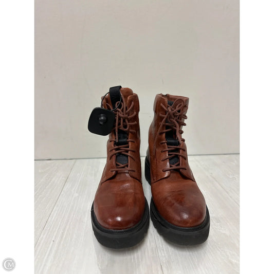 Boots Designer By Frye In Brown, Size: 6